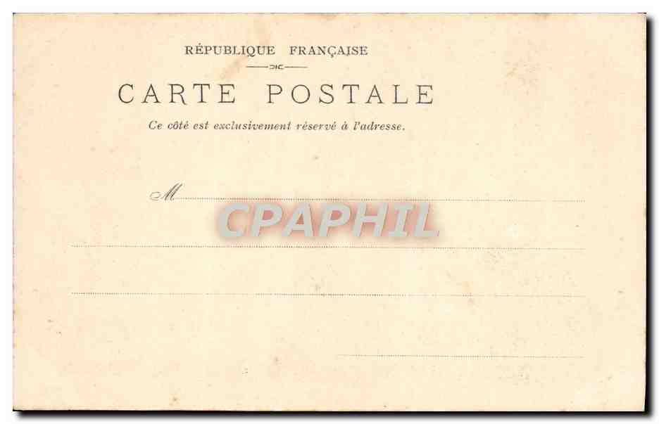 Exposition de 1900 — Pavillons de Norvège, Allemagne et Espagne — R.B. Yo, quai d'Orléans — Reverso