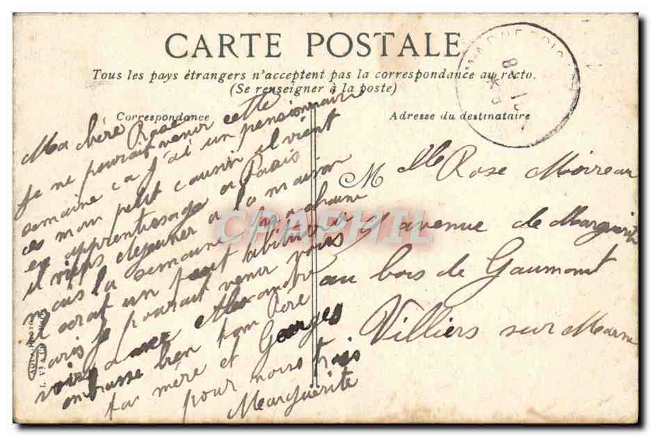 Paris — Le Lycée Janson de Sailly, Entrée Principale — Lug C° — Reverso