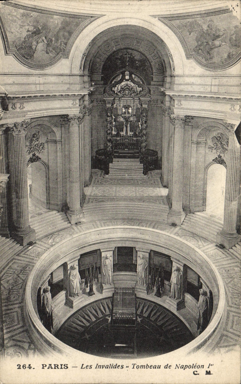 CPA Paris Les Invalides Tombeau de Napoleon 1er