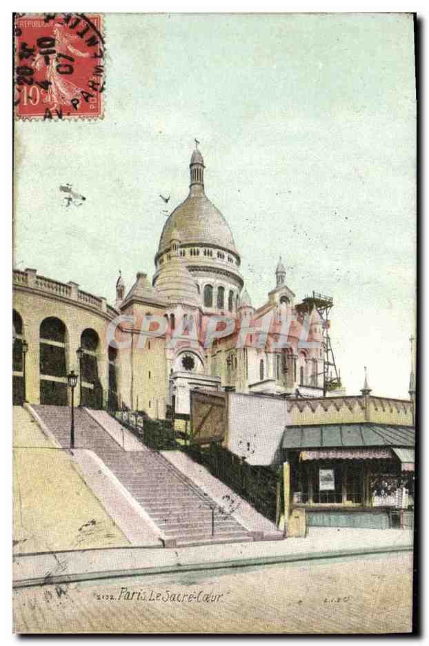 CPA Paris Le Sacre Coeur