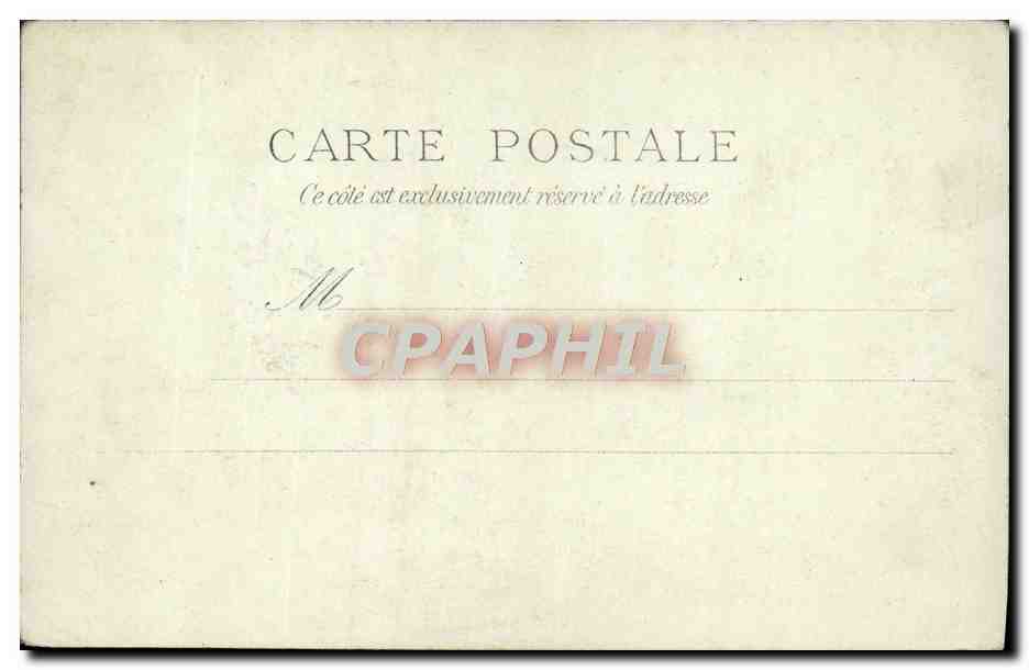 Manufactures de Sèvres — Exposition Universelle 1900 — Éditeur non identifié — Verso
