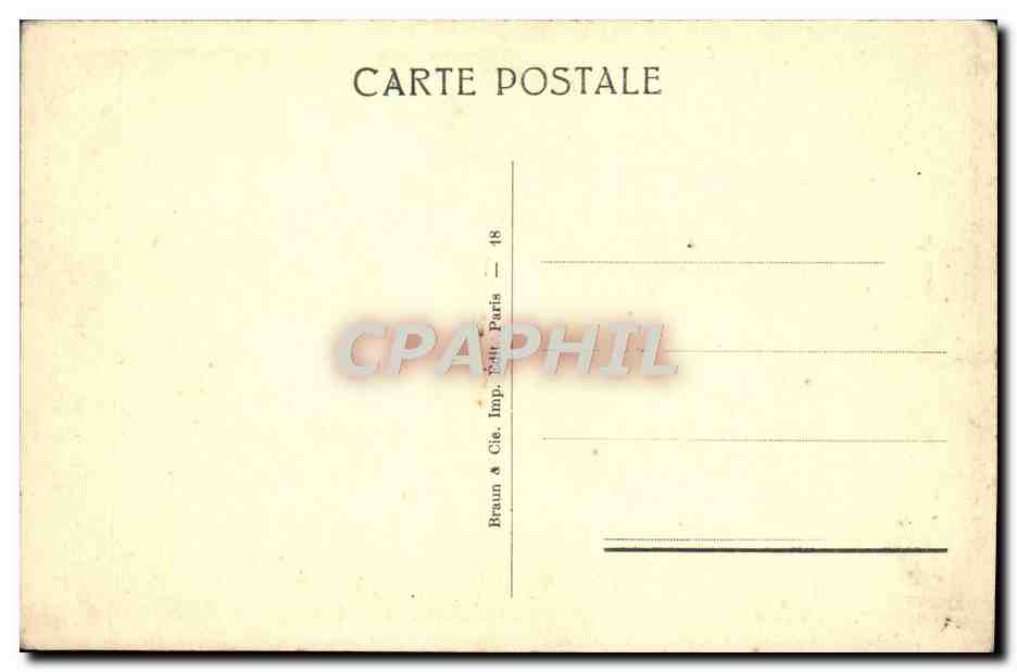 CPA Paris Pavillon D'Italie Exposition internationale des Arts Decoratifs 1925 — Rückseite