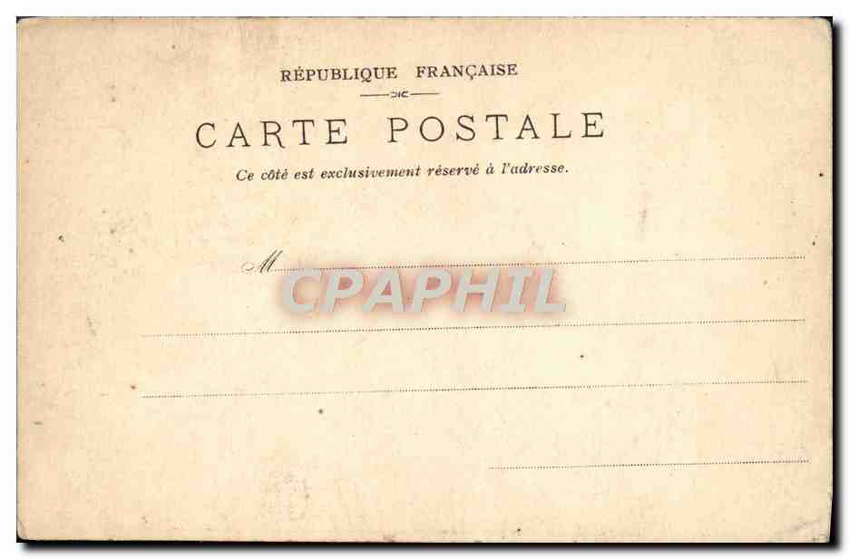 CPA Paris Exposition de 1900 Pavillons des puissance — Verso