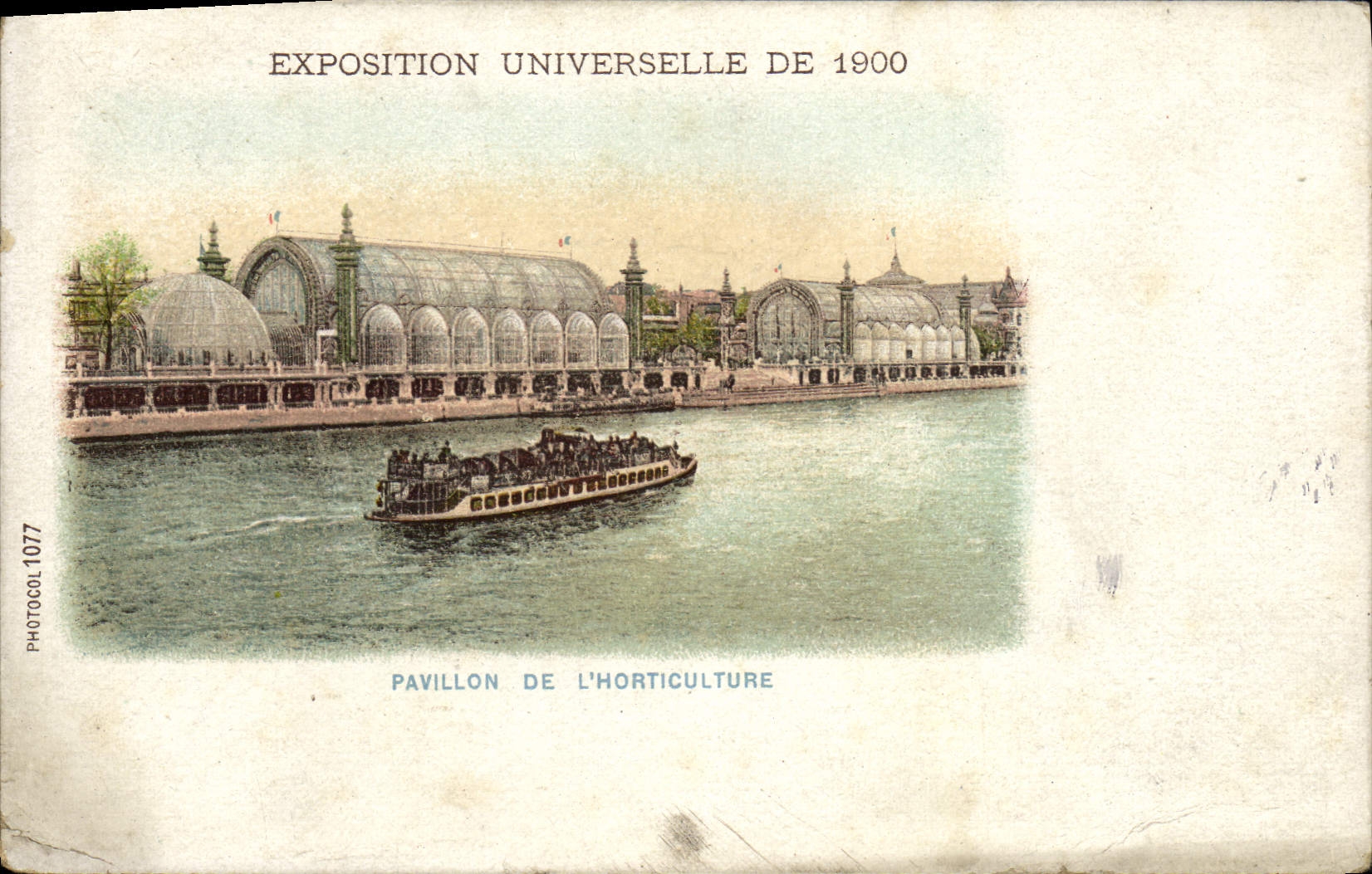 CPA Paris Exposition Universelle De 1900 pavillon de l'horticulture 