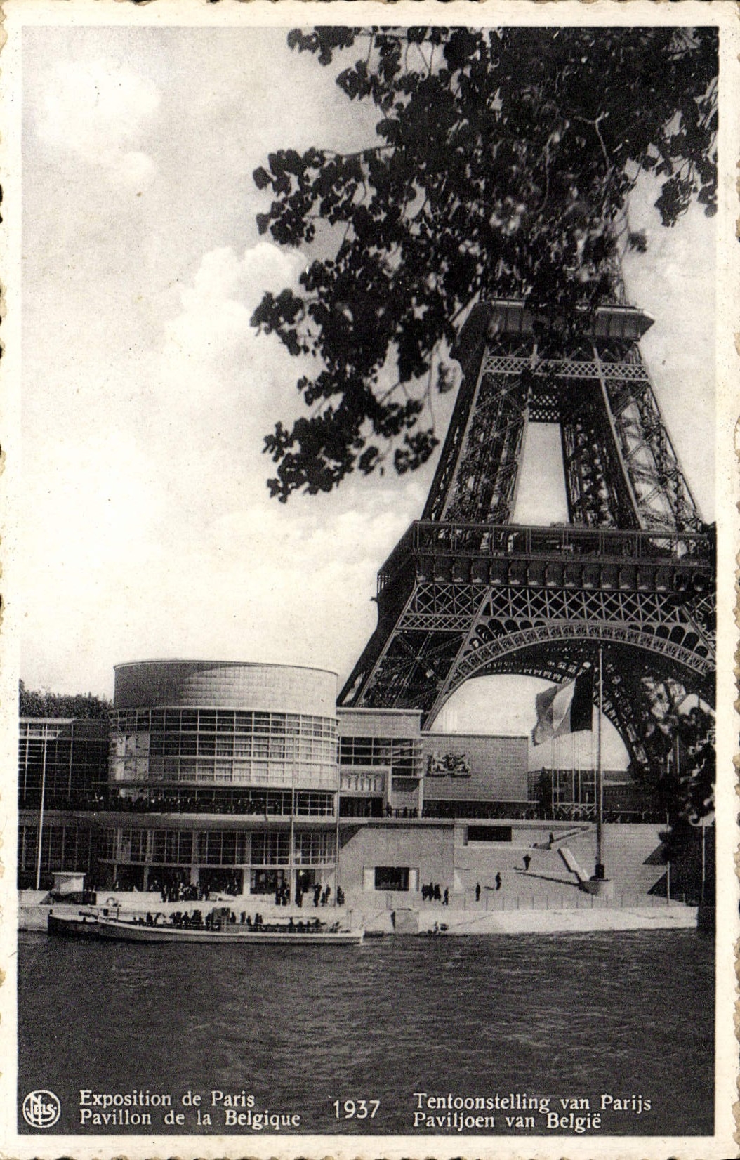 Pavillon der Belgien — Weltausstellung Paris 1937 — Nels, Brüssel