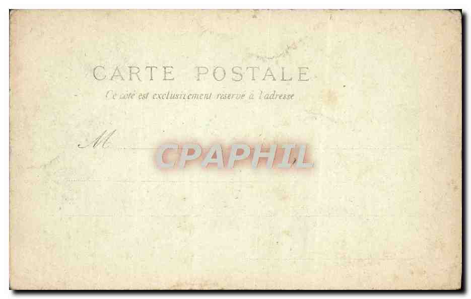 CPA Paris Exposition de Paris Universelle 1900 Perspective du Pont Alexandre III — Rückseite