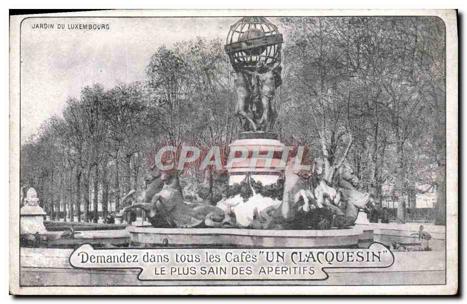 CPA Paris Jardin du Luxembourg Clacquesin 
