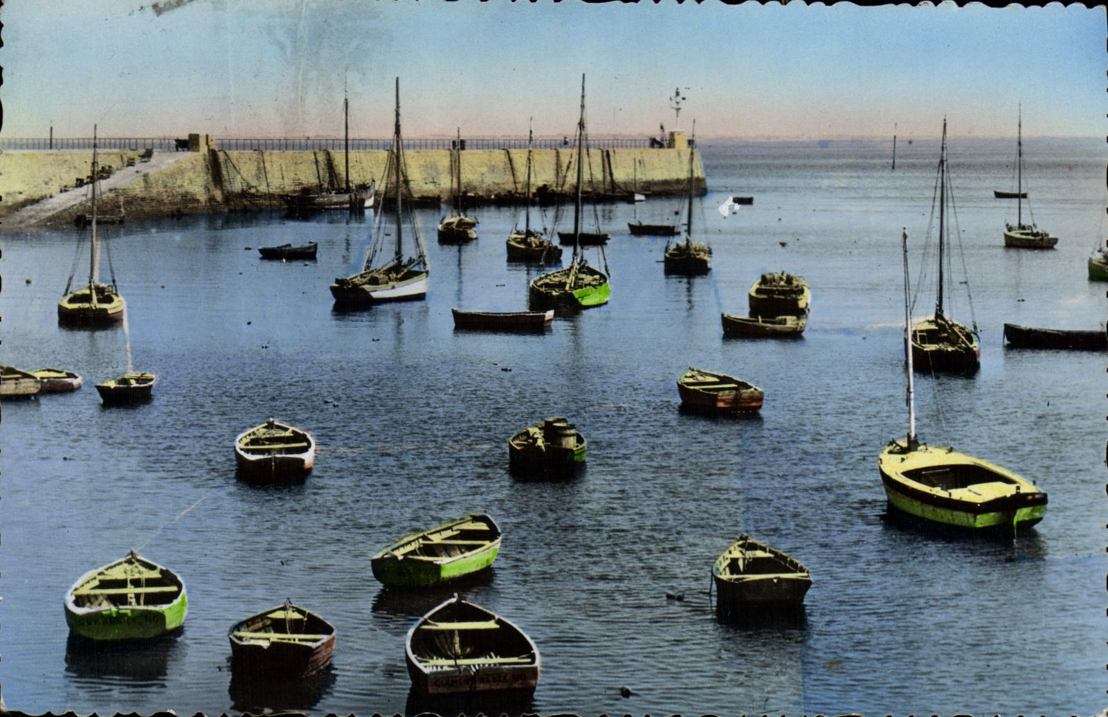 Ile de Noirmoutier — Le Port — Édition NOZAIS L'Herbaudière
