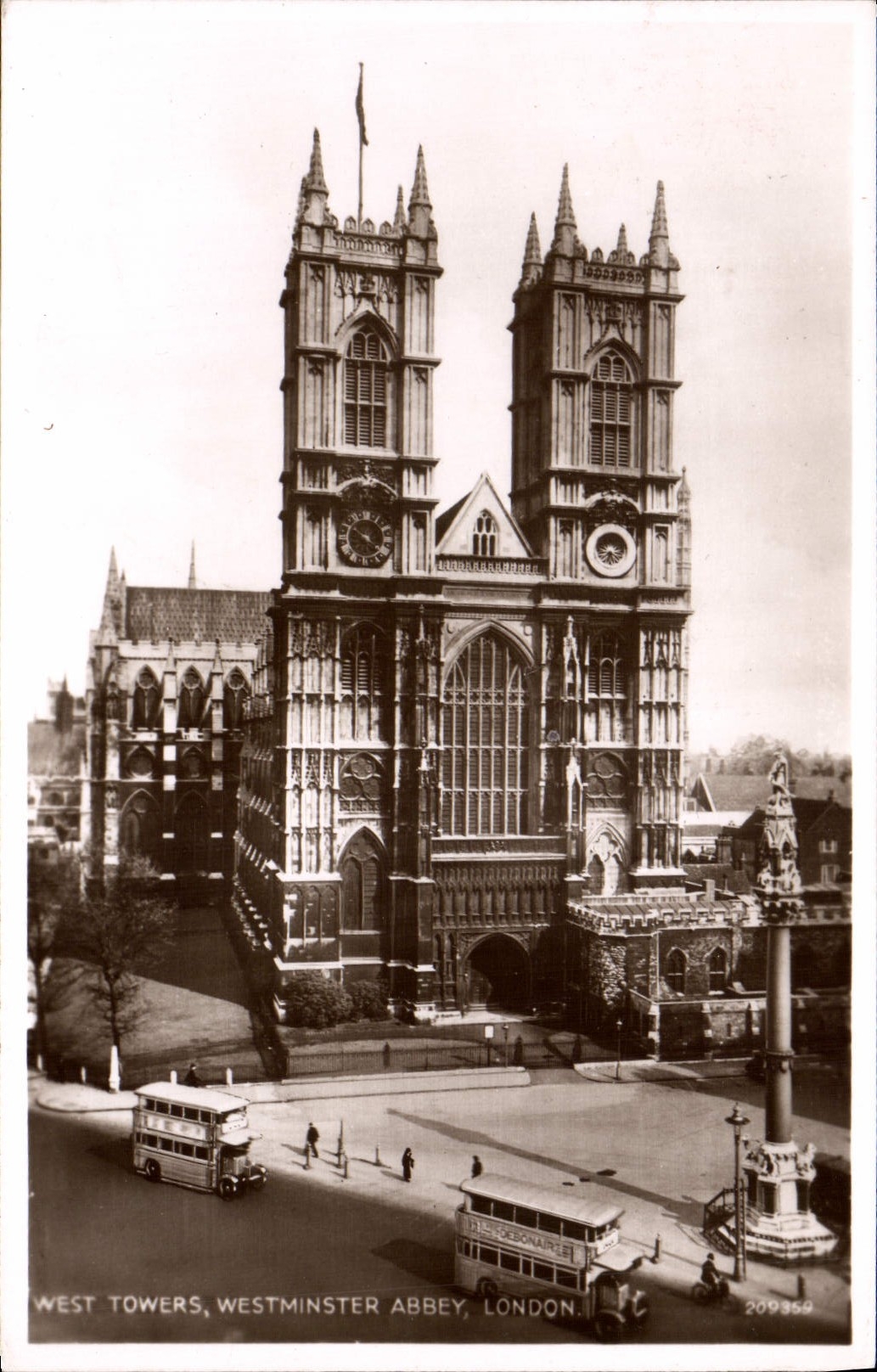 CPA London West Towers Westminster Abbey