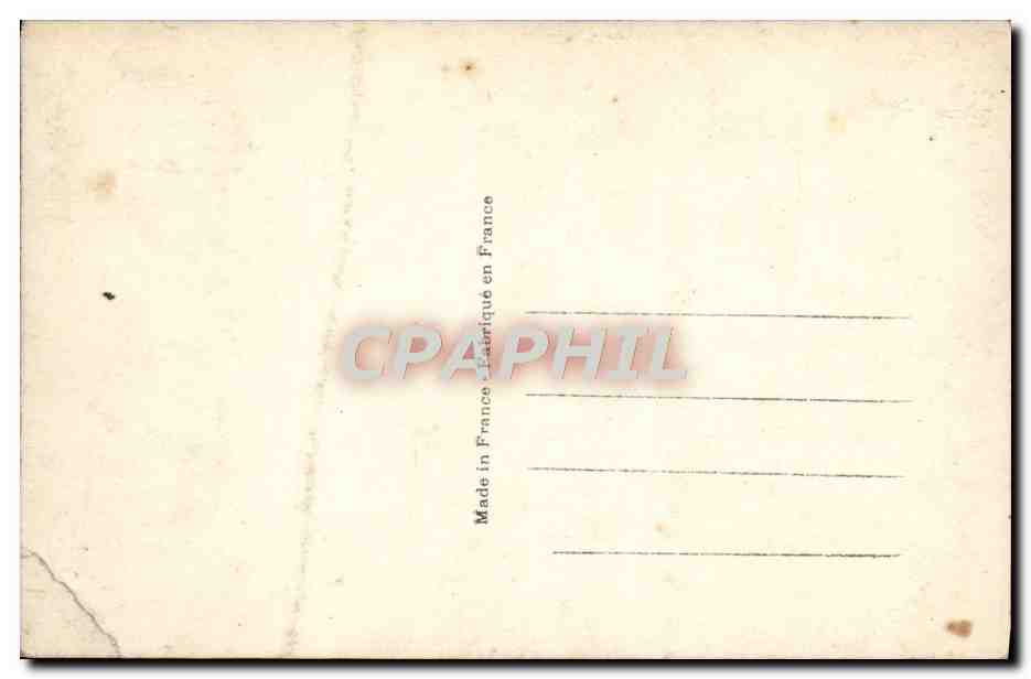 CPA Paris Exposition des Arts Decoratifs Une rue du village Francais — Verso