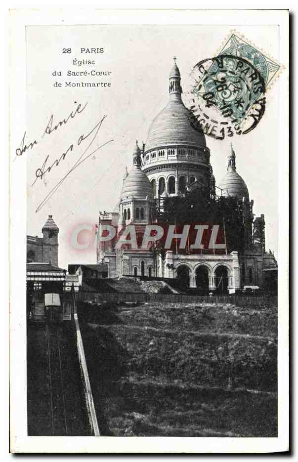 CPA Paris Eglise Du Sacre Coeur de Montmartre