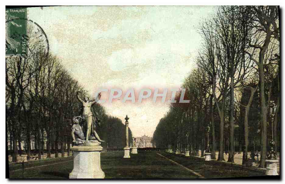 CPA Paris Avenue de l'observatoire Luxembourg 
