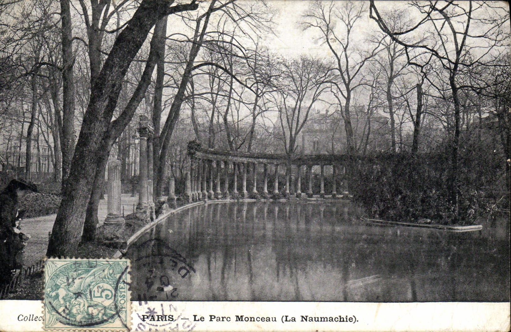 CPA Paris Le Parc Monceau La Naumachie