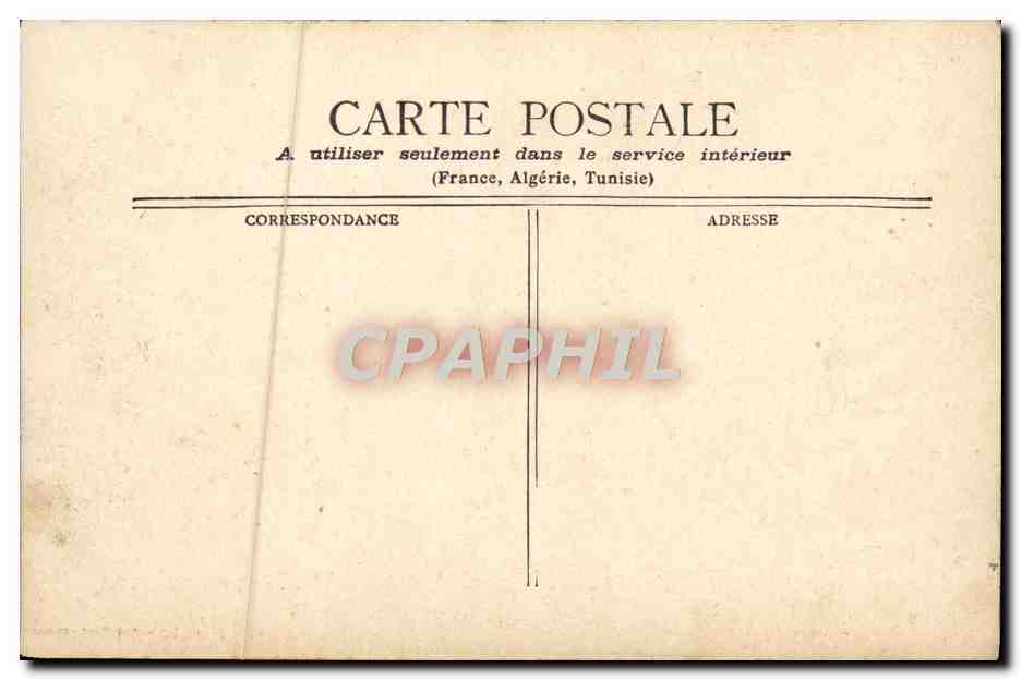 CPA Paris Notre Dame — Verso