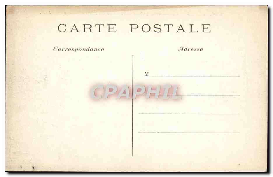 CPA Paris Panorama Pris des Tours de Notre Dame — Rückseite