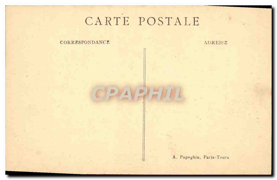 CPA Paris La Tour St Jacques  — Verso