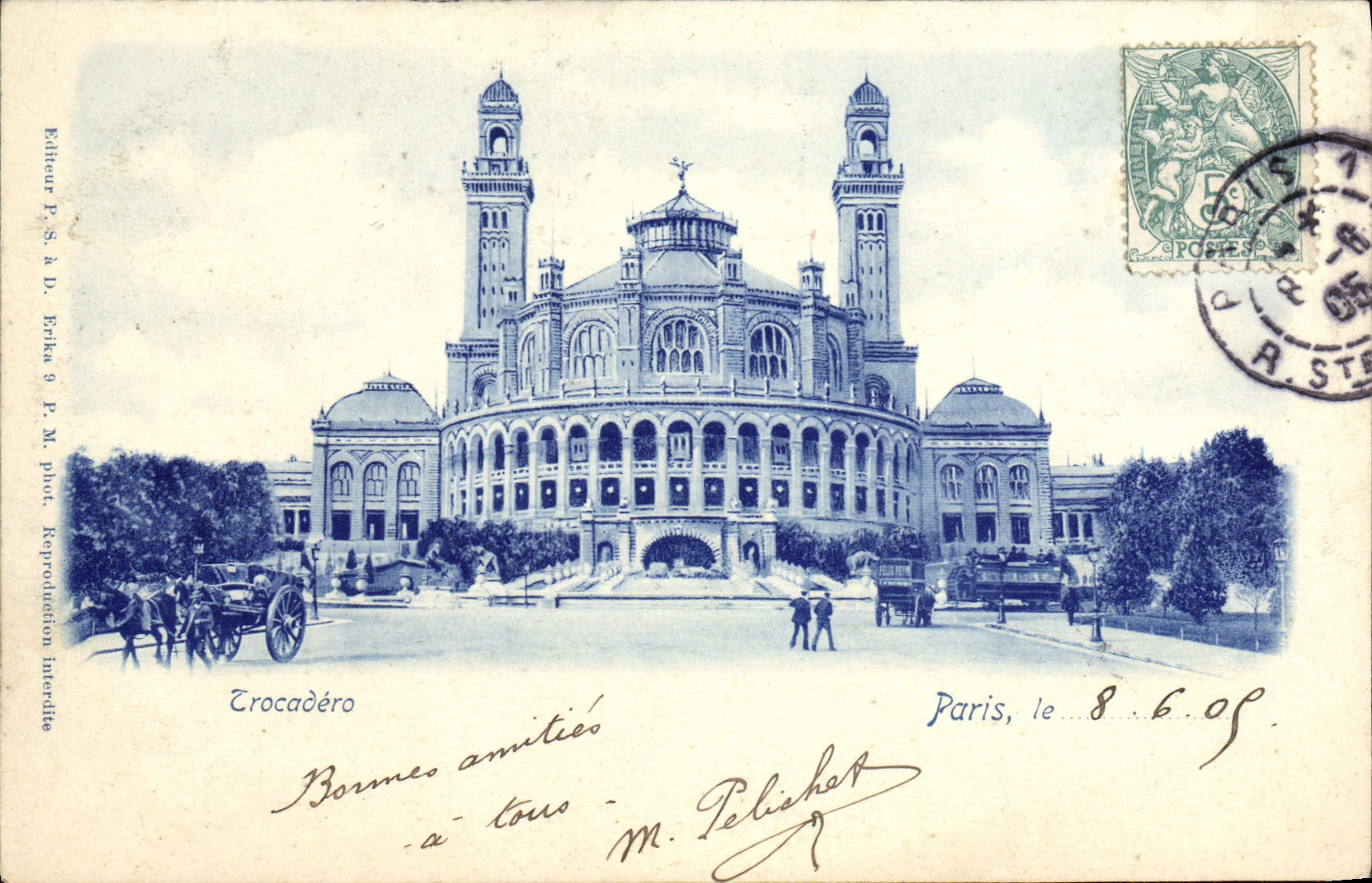 CPA Paris Trocadero