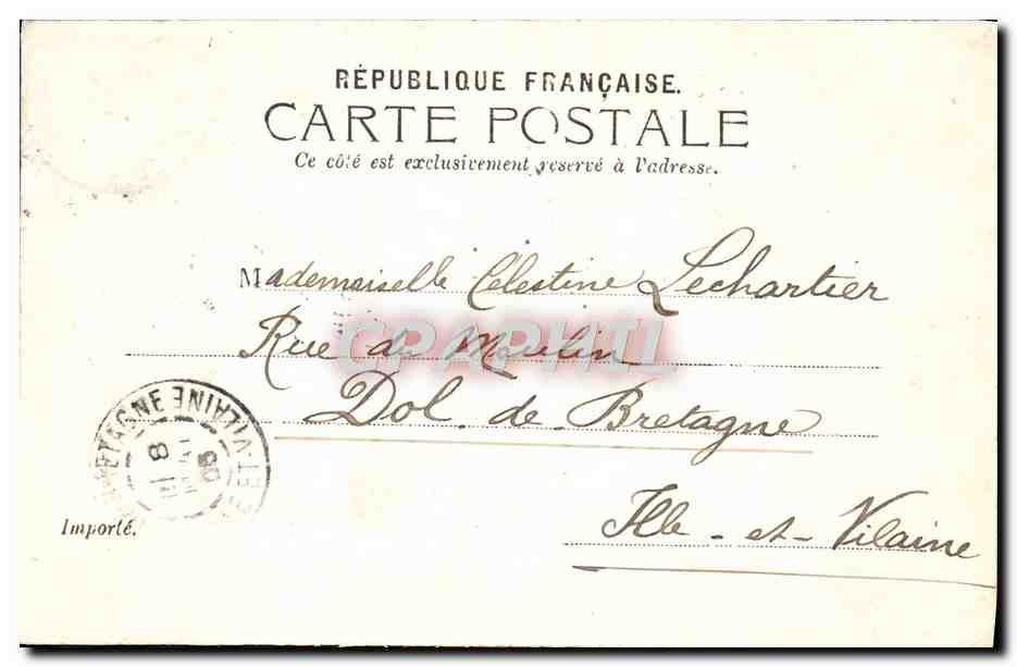 CPA Paris Opera — Rückseite