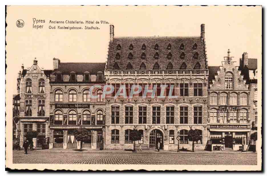 CPA Ypres Ancienne Chatellerie Hotel de Ville