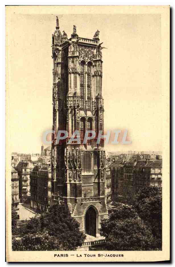 CPA Paris La Tour St Jacques