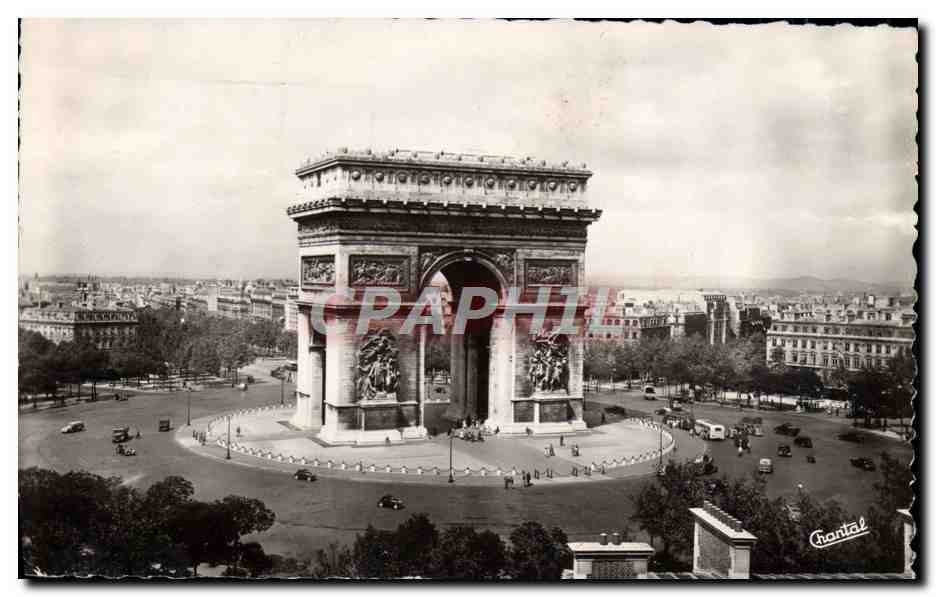 CPM Paris Et Ses Merveilles Arc de Triomphe La place de l'Etoile