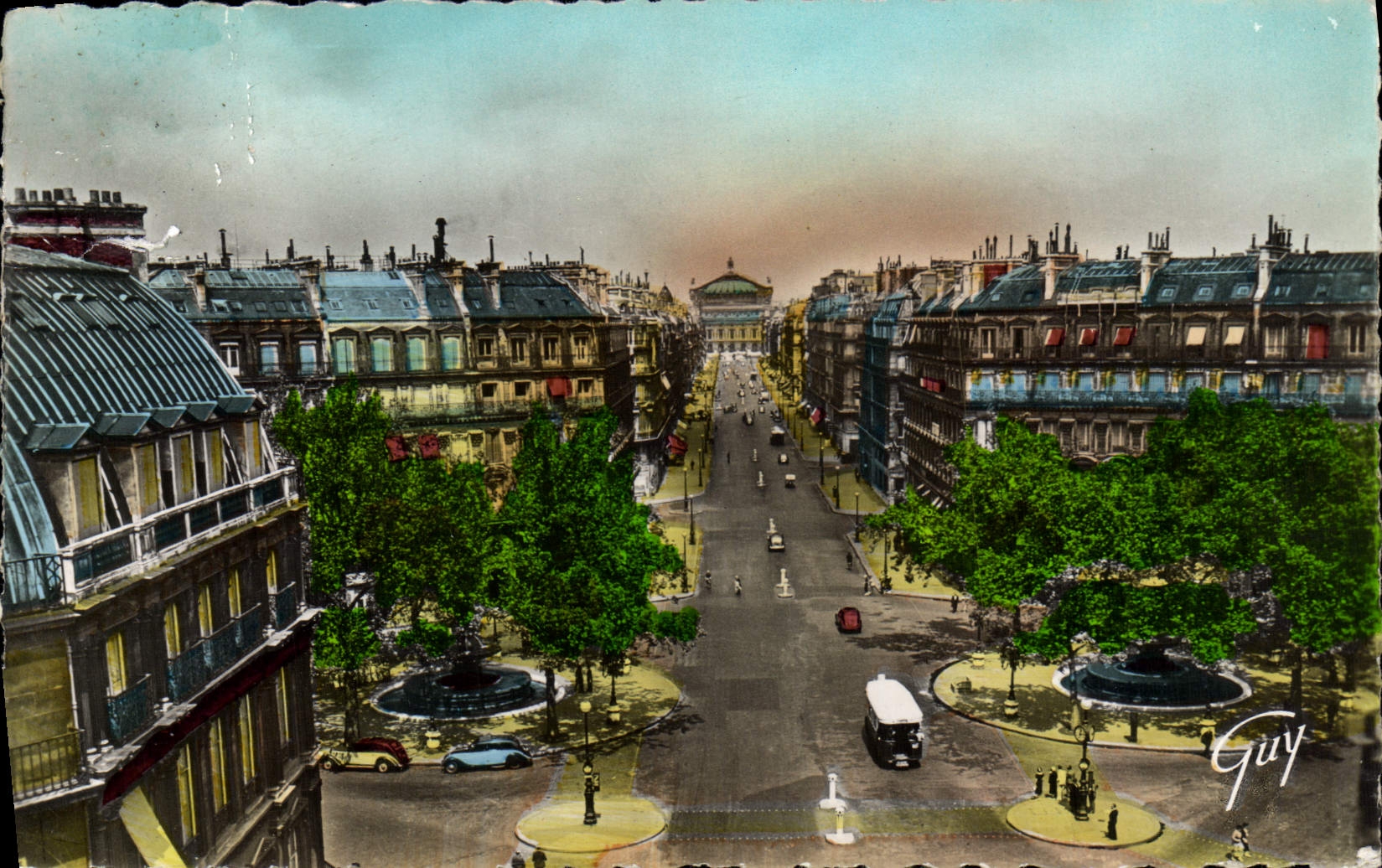 CPM Paris et ses Merveilles Avenue de l'Opera 
