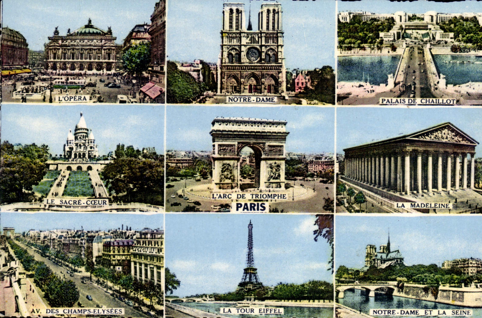 Paris — Lieux emblématiques — Éditions du GLOBE, n° V.22