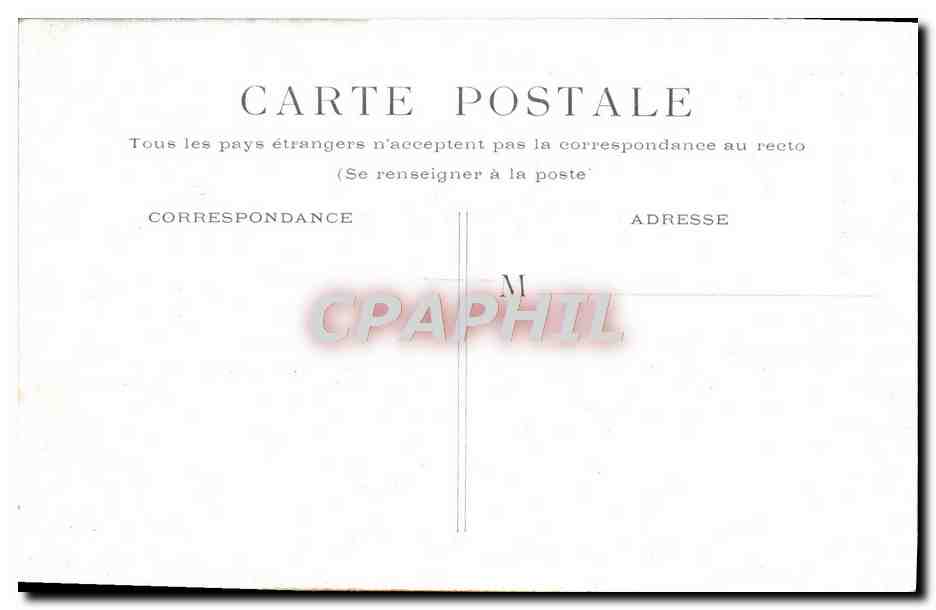 CPA Paris Colonne Vendome  — Rückseite