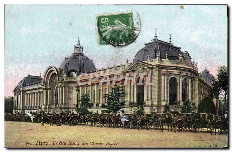 CPA Paris Le Petit Palais des Champs Elysees 