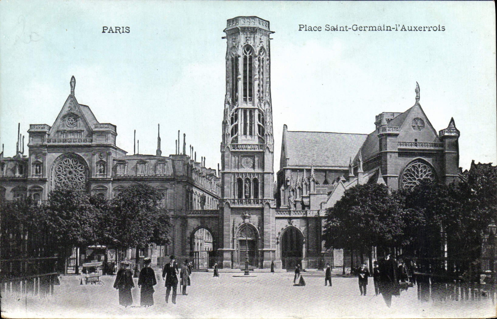 CPA Paris Place Saint Germain l'Auxerrois 