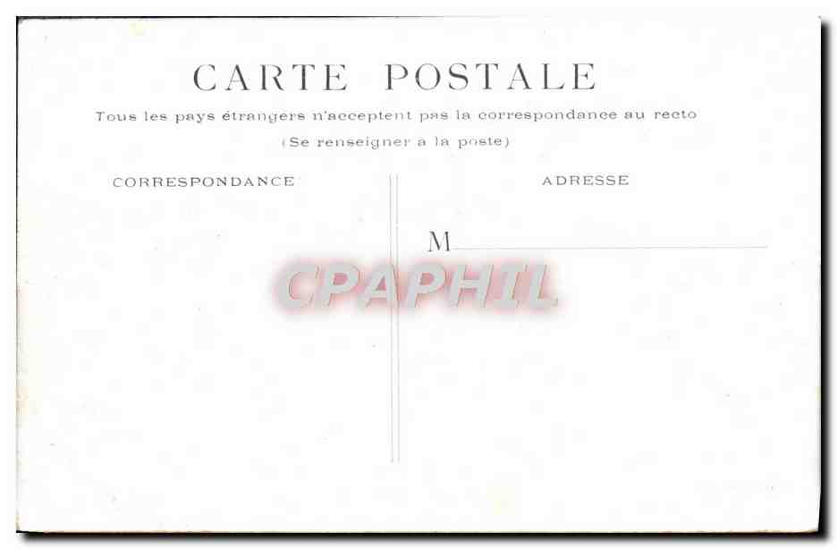 CPA Paris Place Saint Germain l'Auxerrois  — Rückseite