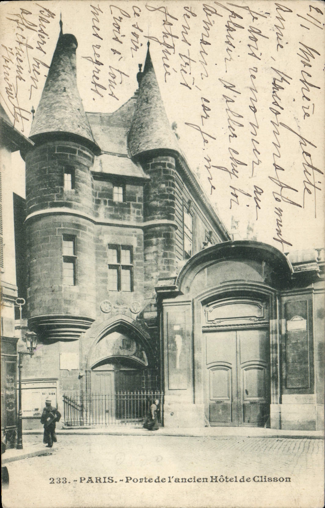 CPA Paris Porte de l'Ancien Hotel de Clisson