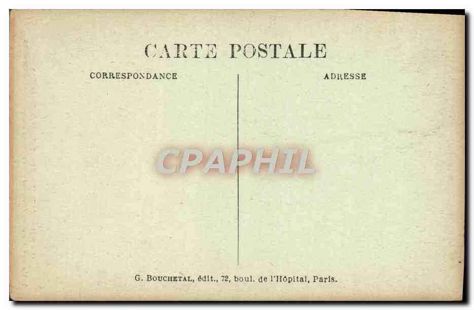 CPA Musee Carnavalet Salle de la Convention Table des Droits de l'homme Bustes et portraits revolutionnaires  — Rückseite