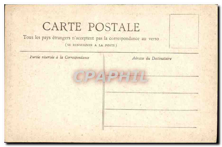 CPA Paris Eglise Saint Etienne du Mont  — Verso