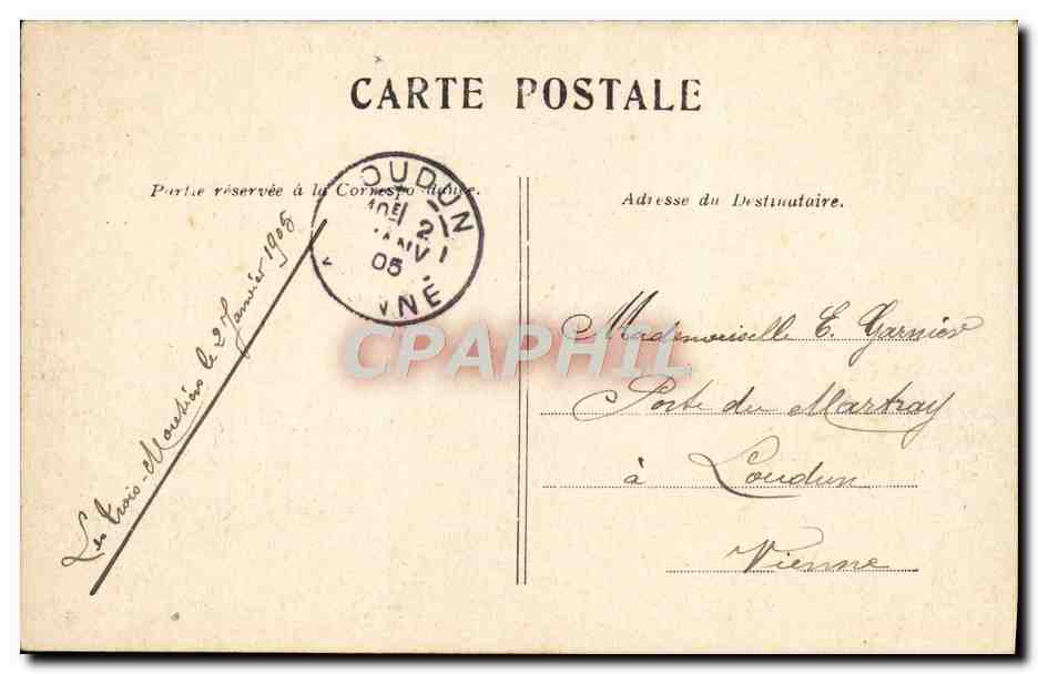 CPA Paris La Concorde Vendome  — Rückseite