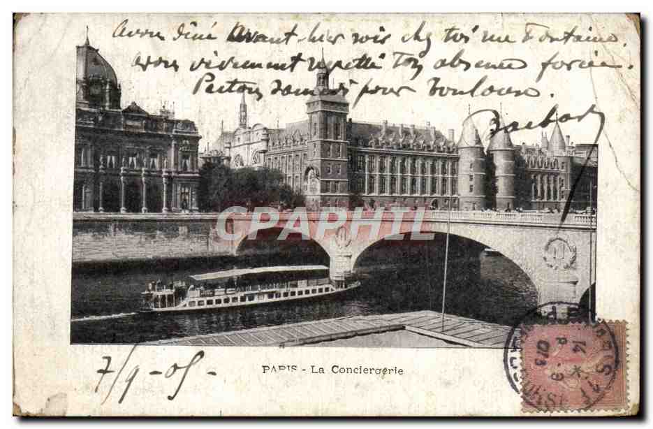 CPA Paris La Conciergerie 