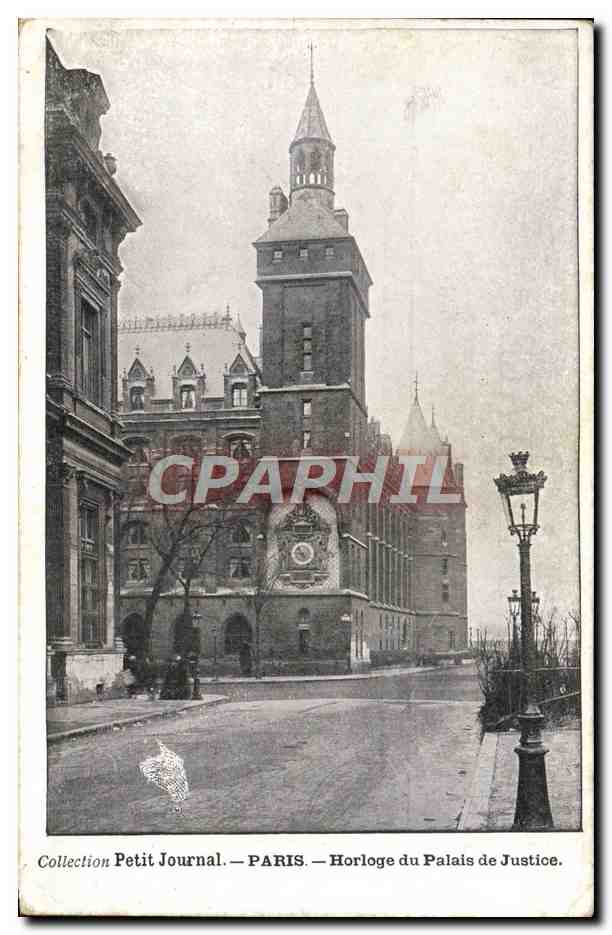 CPA Paris Horloge du Palais de Justcie 