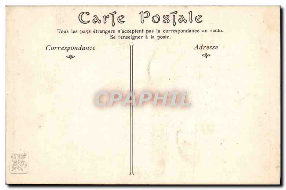 CPA Paris Monument commemoratif de l'incendie du Bazar de la Charite Interieur de la chapelle — Rückseite