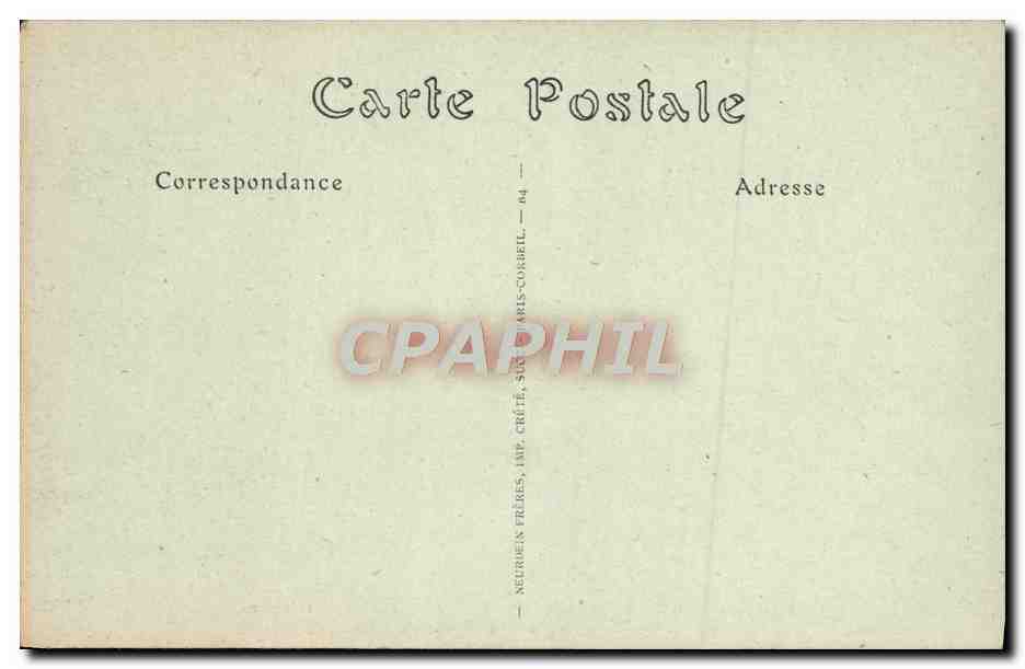 CPA Paris La Sainte Chapelle Oratoire de Blanche de Castille  — Verso