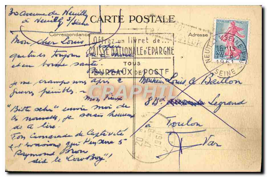 CPA Paris Hotel Palais D'Orsay Vue prise du Jardin des Tuileries  — Rückseite