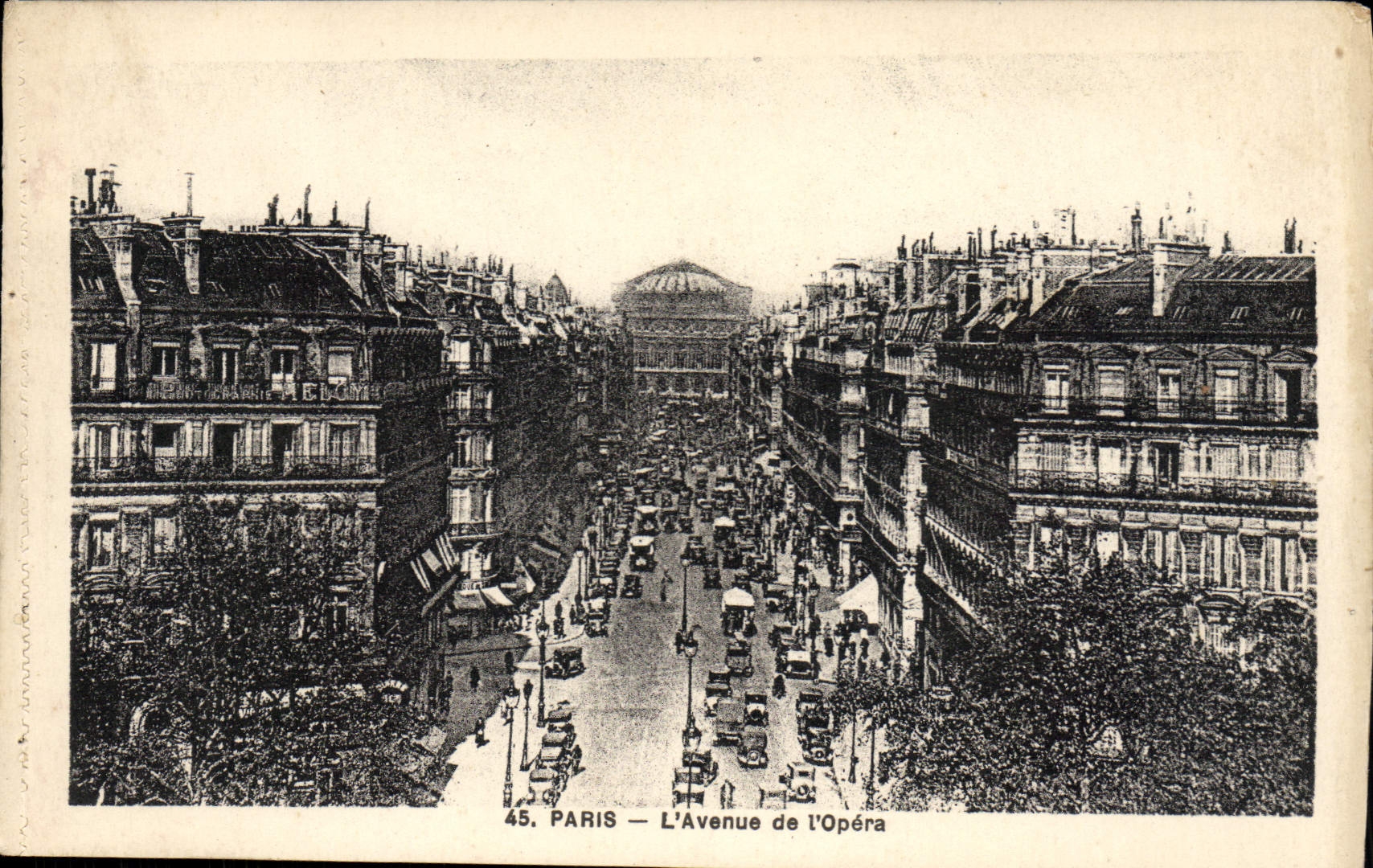 CPA Paris L'Avenue de l'Opera 