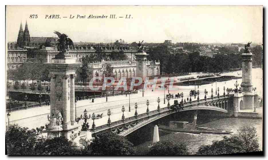 CPA Paris Le Pont Alexandre lll