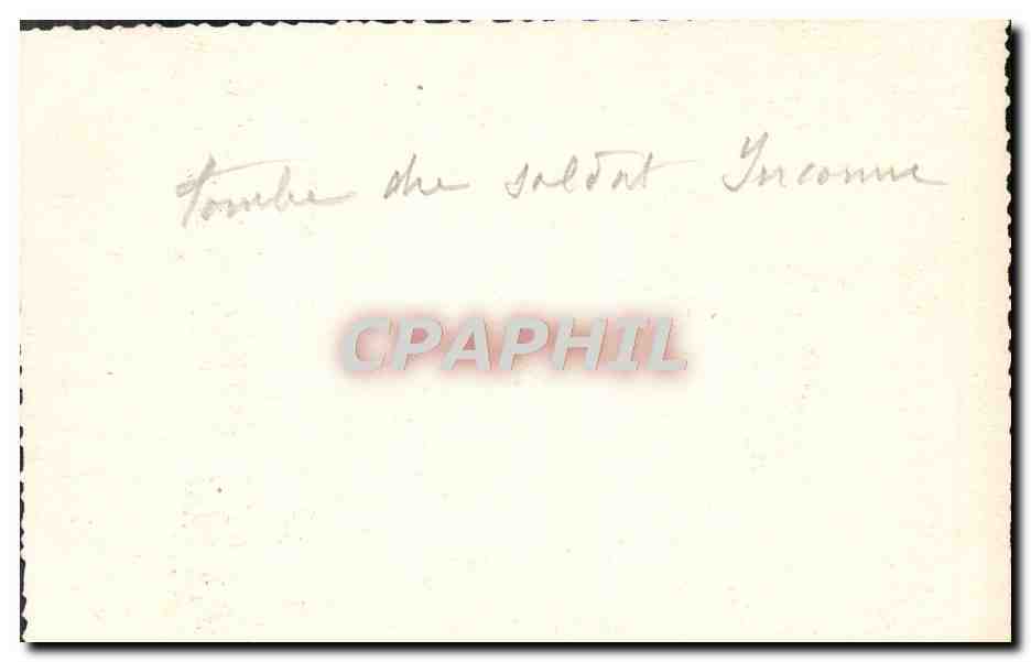 CPA Paris Arc de Triomphe Tombe du soldat inconnu — Rückseite