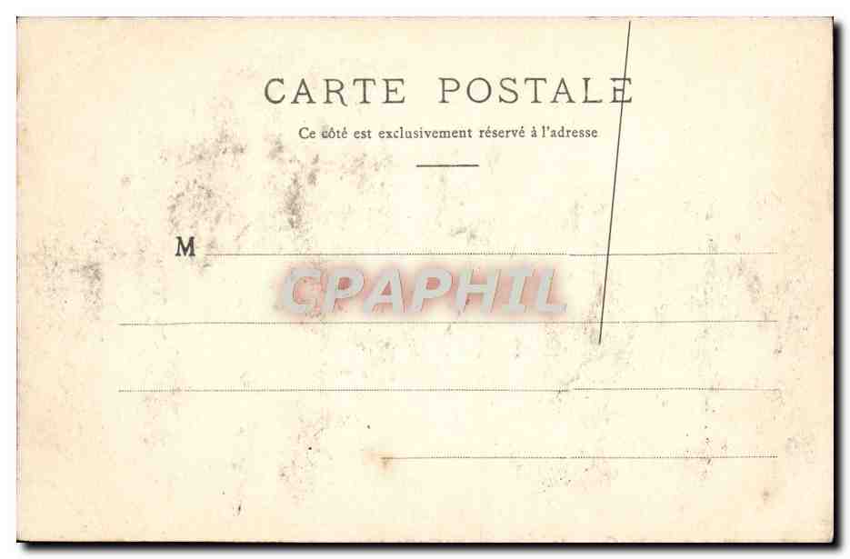 CPA Paris College Rollin — Rückseite