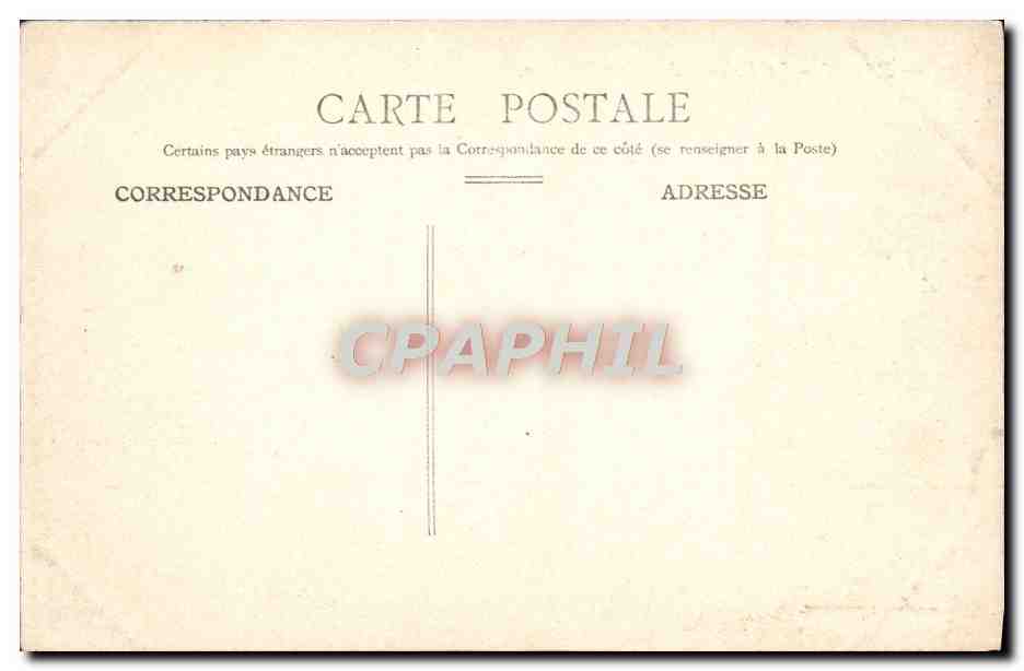 CPA Paris La Rotonde du Parc Monceau  — Rückseite