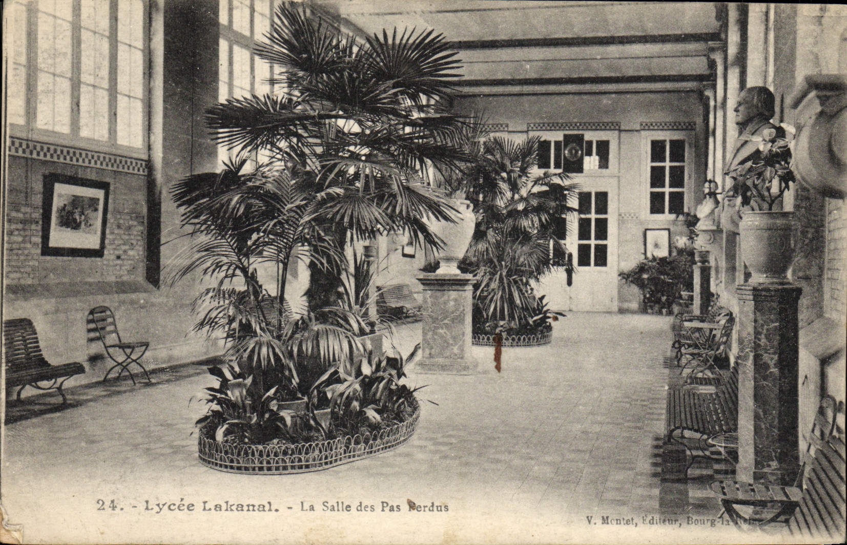 CPA Lycee Lakanal La Salle des Pas Perdus 