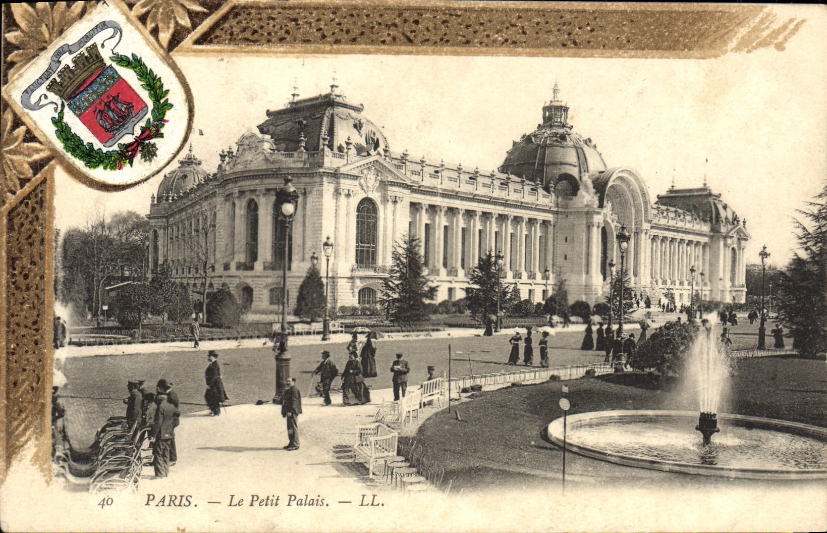 CPA Paris Le Petit Palais 