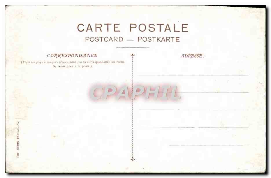 CPA Paris Le pont neuf et l'institut  — Rückseite
