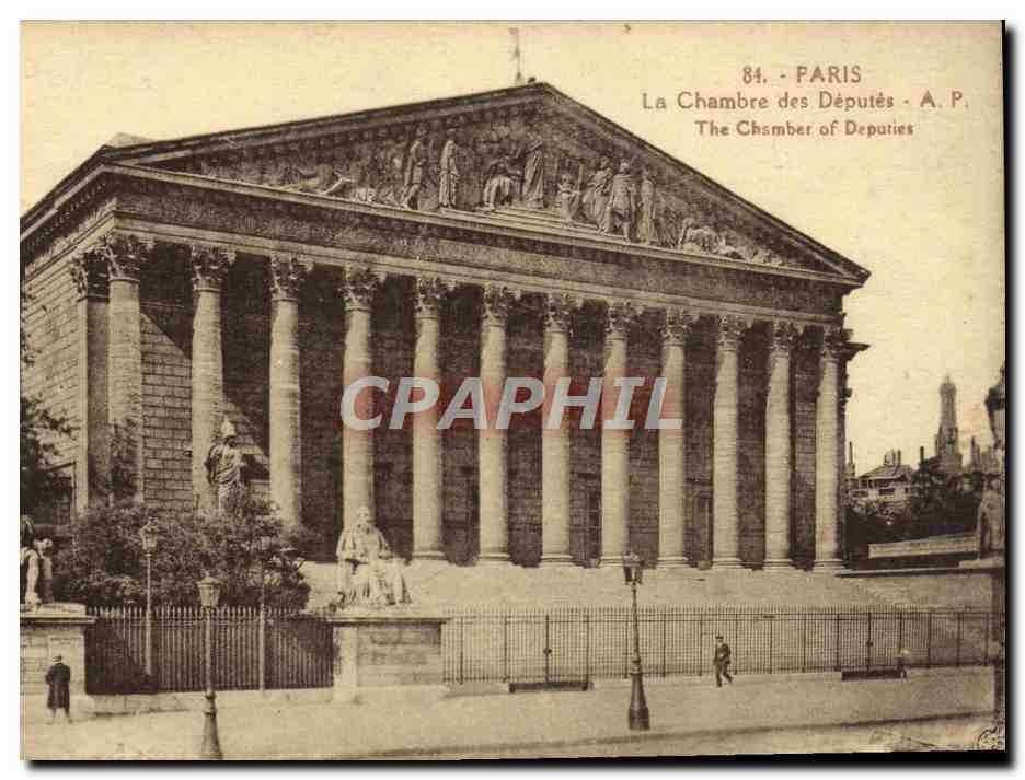 CPA Paris La Chambre des Deputes 