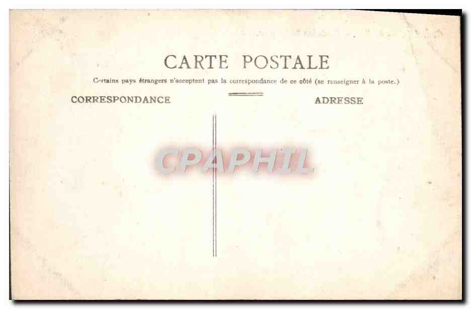 CPA Paris Fontaine St Sulpice  — Rückseite